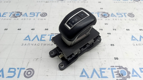 Шифтер КПП с ручкой Mitsubishi Outlander 22-26 кожа черная, царапины