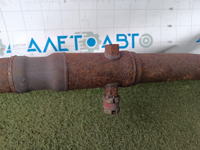 Выпускная трасса с бочкой Ford Escape MK4 23-26 1.5T AWD с заслонкой, без кронштейнов, ржавая