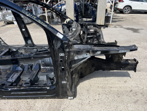 Четверть передняя правая Audi Q5 80A 18-24 на кузове, черная, тычка