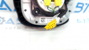 Подушка безопасности airbag в руль водительская Jeep Compass 22-26 черная, ржавый пиропатрон