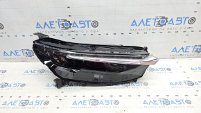 Фара передня права в зборі Honda CRV 23-26 LED з хромом молдингом.