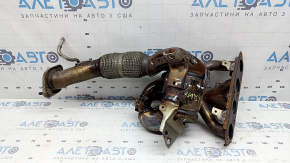 Коллектор выпускной с катализатором Mazda 3 19-23 2.5 Japan built