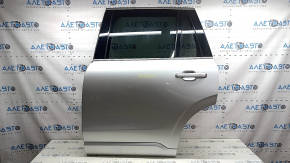 Дверь в сборе задняя левая Volvo XC90 16-26 keyless, тонировка, серебро 711, тычка