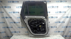 Дверь в сборе задняя левая Volvo XC90 16-26 keyless, тонировка, серебро 711, тычка