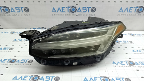 Фара передня ліва в зборі Volvo XC90 16-17 LED, подряпини, поліз лак, павутинка, під полірування