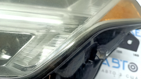 Фара передня ліва в зборі Volvo XC90 16-17 LED, подряпини, поліз лак, павутинка, під полірування