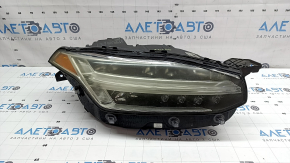Фара передня права в зборі Volvo XC90 16-17 LED, подряпини, поліз лак, павутинка, під полірування