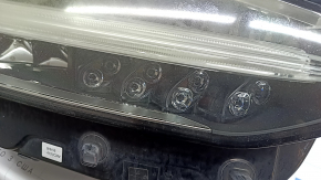 Фара передняя правая в сборе Volvo XC90 16-17 LED, царапины, полез лак, паутинка, под полировку