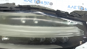Фара передняя правая в сборе Volvo XC90 16-17 LED, царапины, полез лак, паутинка, под полировку