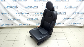 Заднє сидіння ліве 2 ряд Volvo XC90 16-22 шкіра чорна, під 2 ряди, подряпина