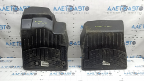 Комплект ковриков салона резина Mitsubishi Outlander 22-26 черная, WeatherTech