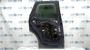 Дверь в сборе задняя левая Volvo XC60 18-26 Keyless, тонировка, синий 723, тычка