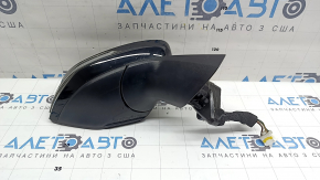 Зеркало боковое правое в сборе Kia Sportage 23-26 8 пинов, поворотник, подогрев, BSM, черный глянец+структура