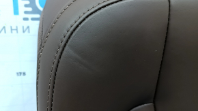 Спинка заднего ряда 2 ряд левая Volvo XC60 22-26 кожа коричневая Nappa, с подголовником, с подогревом, примята