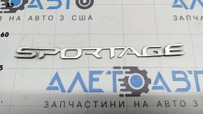 Емблема напис SPORTAGE двері багажника Kia Sportage 23-26