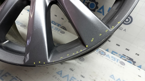 Диск колесный R18x7J ET45 Mazda 3 19-24 серебро, легкая бордюрка