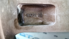 Диск колесный R18x7J ET45 Mazda 3 19-24 серебро, легкая бордюрка
