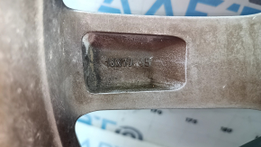 Диск колесный R18x7J ET45 Mazda 3 19-24 серебро, легкая бордюрка