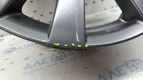 Диск колесный R18x7J ET45 Mazda 3 19-24 серебро, бордюрка