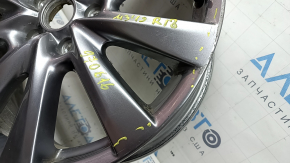 Диск колесный R18x7J ET45 Mazda 3 19-24 серебро, бордюрка