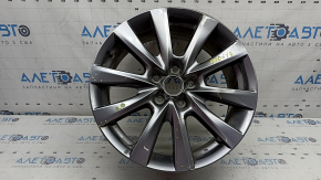 Диск колесный R18x7J ET45 Mazda 3 19-24 серебро, бордюрка