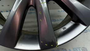 Диск колесный R18x7J ET45 Mazda 3 19-24 серебро, бордюрка