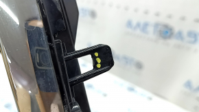 Решетка радиатора grill со значком Volvo XC60 22-23 хром, под камеру, тычки, сломано крепление, трещина в эмблеме