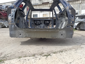 Задняя панель Volvo XC60 18-26 2 части, на кузове, синяя