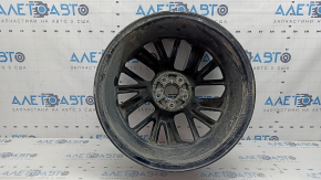 Диск колесный R20х8J ET35 Mitsubishi Outlander 22-26 черный с хромом, легкая бордюрка