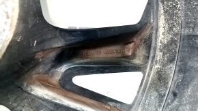 Диск колесный R20х8J ET35 Mitsubishi Outlander 22-26 черный с хромом, легкая бордюрка