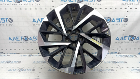 Диск колесный R20х8J ET35 Mitsubishi Outlander 22-26 черный с хромом, бордюрка