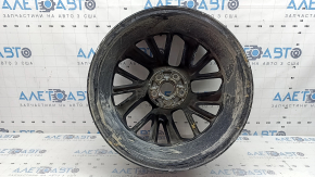 Диск колесный R20х8J ET35 Mitsubishi Outlander 22-26 черный с хромом, бордюрка