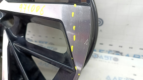 Диск колесный R20х8J ET35 Mitsubishi Outlander 22-26 черный с хромом, легкая бордюрка