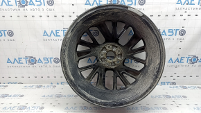 Диск колесный R20х8J ET35 Mitsubishi Outlander 22-26 черный с хромом, легкая бордюрка
