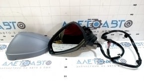 Зеркало боковое левое в сборе Audi A4 B9 17-19 15 пинов, подогрев, асферическое, поворотник, автозатемненеие, память