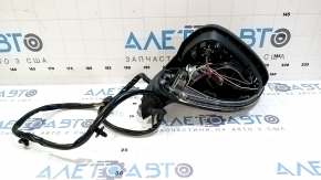 Зеркало боковое левое в сборе Audi A4 B9 17-19 15 пинов, подогрев, асферическое, поворотник, автозатемненеие, память