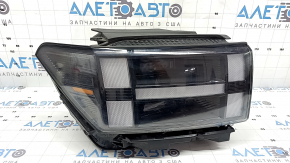 Фара передня права Hyundai Santa Fe 24-26 LED, під камеру