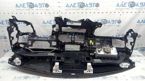 Торпедо передняя панель с AIRBAG Mitsubishi Outlander 22-26 черная