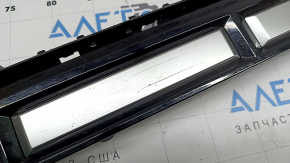 Решетка радиатора grill нижняя Hyundai Santa Fe 24-26 SE, SEL, сколы, царапины
