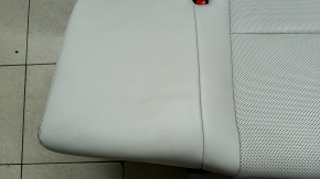 Заднее сиденье левое 2 ряд Hyundai Santa Fe 24-26 с airbag, кожа серая, с ремнем и подлокотником, электро, под 3 ряда, под химчистку