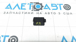 Заглушка крепления центральной консоли задняя правая Audi A5 F5 18-25 черная