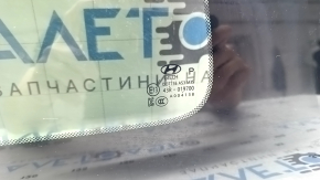 Форточка глухое стекло задняя левая Hyundai Santa Fe 24-26