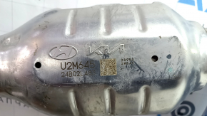 Выпускная трасса средняя часть с катализатором Hyundai Santa Fe 24-26 HEV примят резонатор
