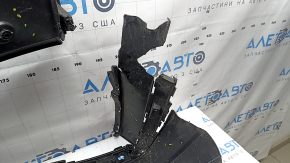 Бампер задний голый средняя часть Hyundai Santa Fe 24-26 SEL, Limited, царапины, потерт, треснут, отсутствуют фрагменты, надломано крепление