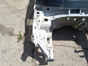 Чверть передня права Hyundai Santa Fe 24-26 HEV на кузові, біла