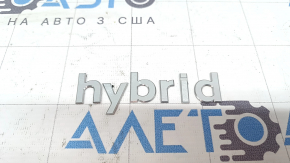 Емблема напис hybrid двері багажника Hyundai Santa Fe 24-26