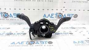 Подрулевой переключатель гитара в сборе Hyundai Santa Fe 24-26 с шлейфом, без подогрева, под автодальний, серый