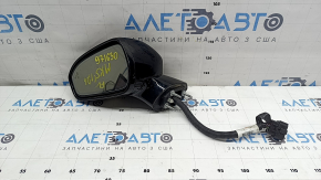 Дзеркало бічне ліве у зборі Ford Fusion mk5 13-19 14 пінів, BSM, поворотник, підігрів, підсвічування, чорне