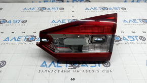 Фонарь внутренний крышка багажника правый Ford Fusion mk5 17-18 LED, под полировку