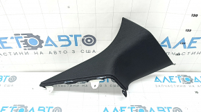 Накладка задней стойки левая Audi A5 F5 18-25 5D черная, сломано крепление, потерта